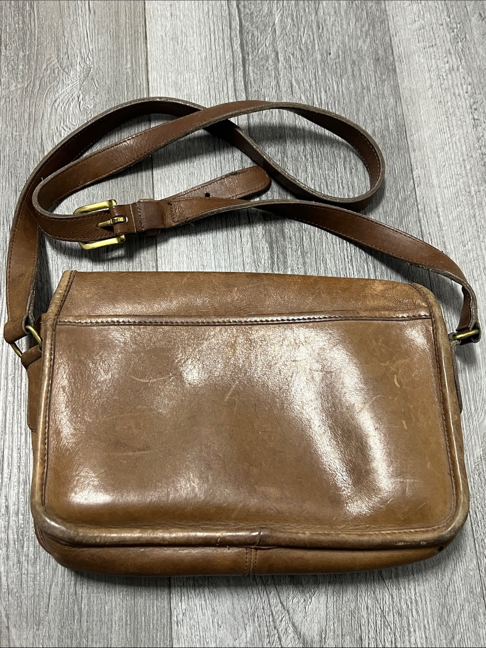 vintage Coach City bag, likely from the 1980s or 1990s/ leather - Picture 2 of 15